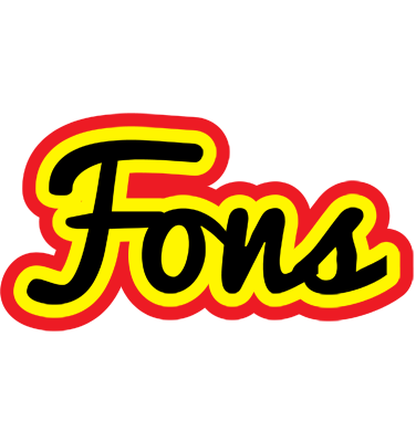 Fons flaming logo