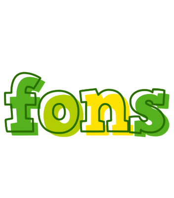 Fons juice logo