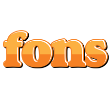 Fons orange logo