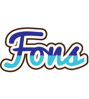 Fons raining logo