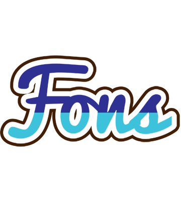 Fons raining logo