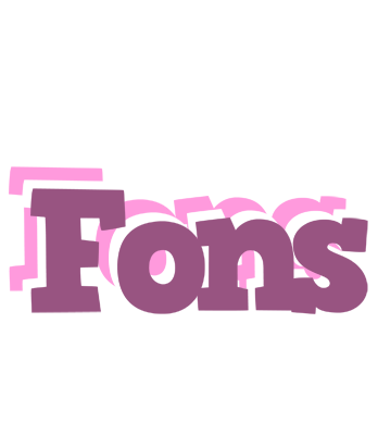 Fons relaxing logo
