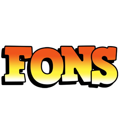 Fons sunset logo