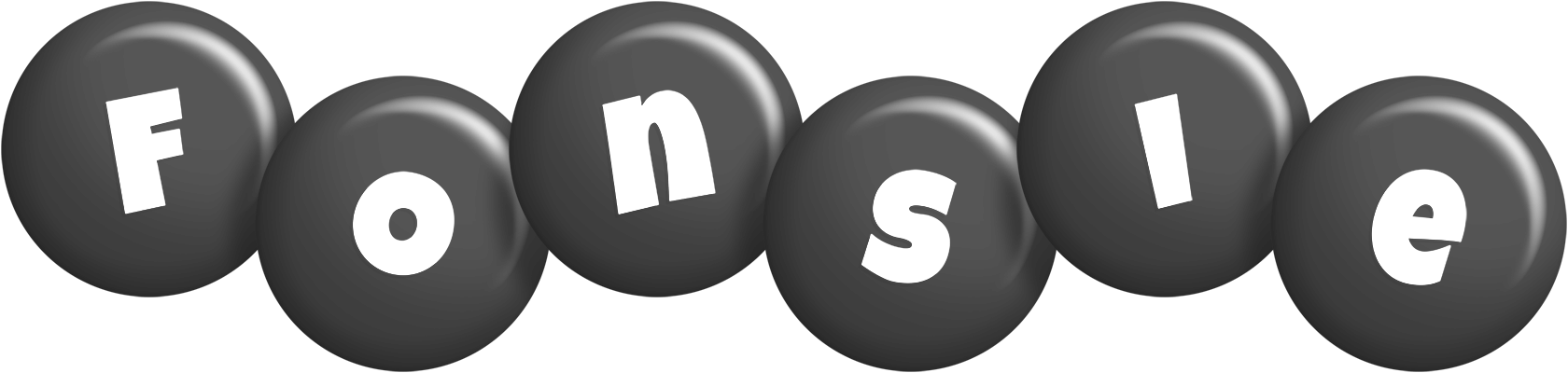 Fonsie candy-black logo