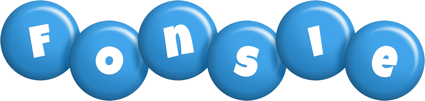 Fonsie candy-blue logo
