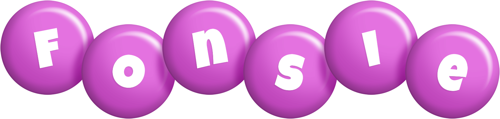 Fonsie candy-purple logo