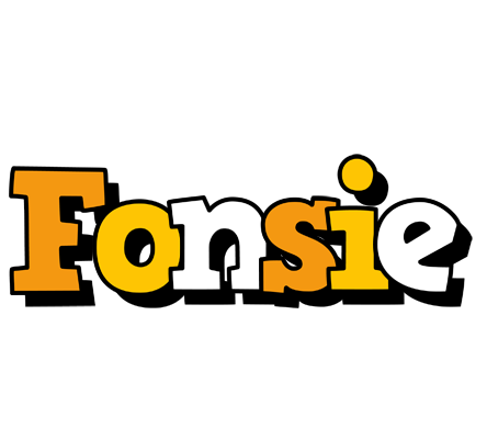 Fonsie cartoon logo