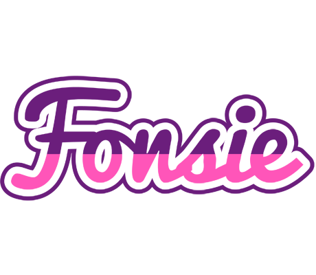Fonsie cheerful logo