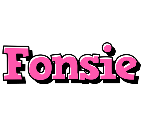 Fonsie girlish logo