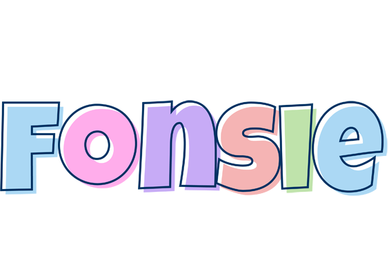 Fonsie pastel logo