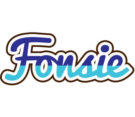 Fonsie raining logo