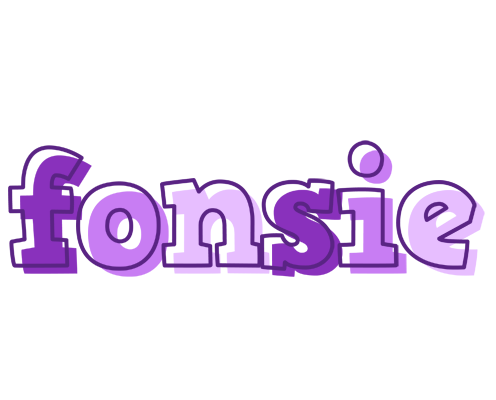 Fonsie sensual logo