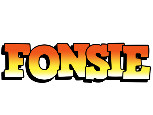 Fonsie sunset logo
