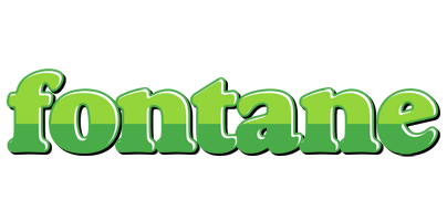 Fontane apple logo