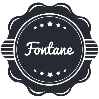 Fontane badge logo