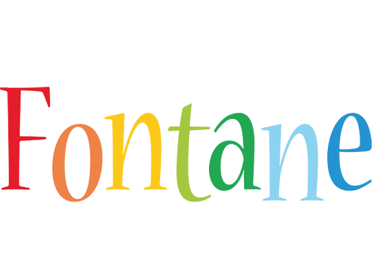 Fontane birthday logo