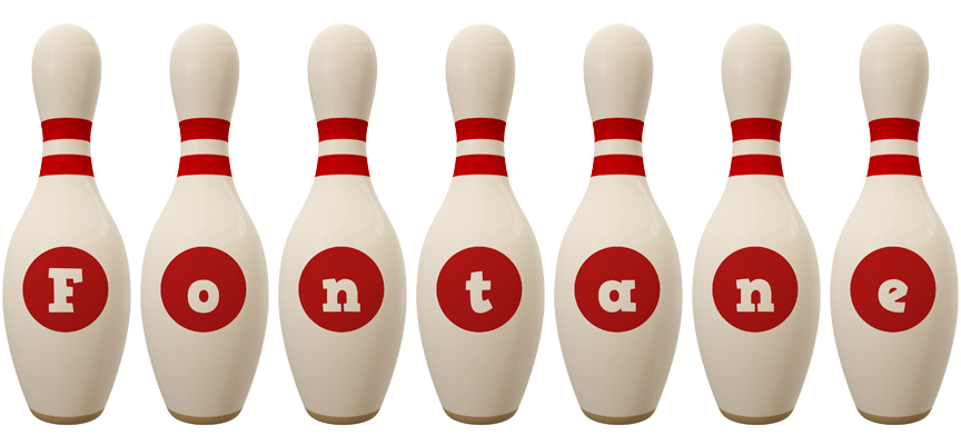Fontane bowling-pin logo