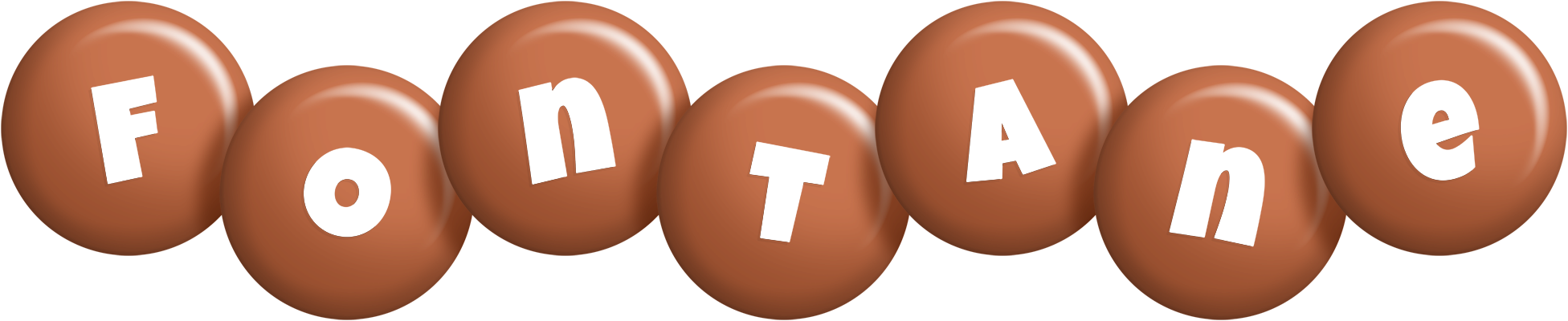 Fontane candy-brown logo