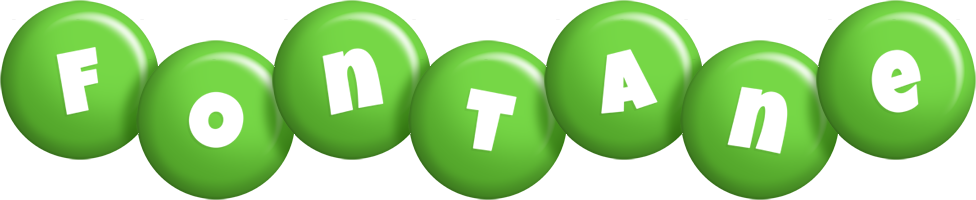 Fontane candy-green logo