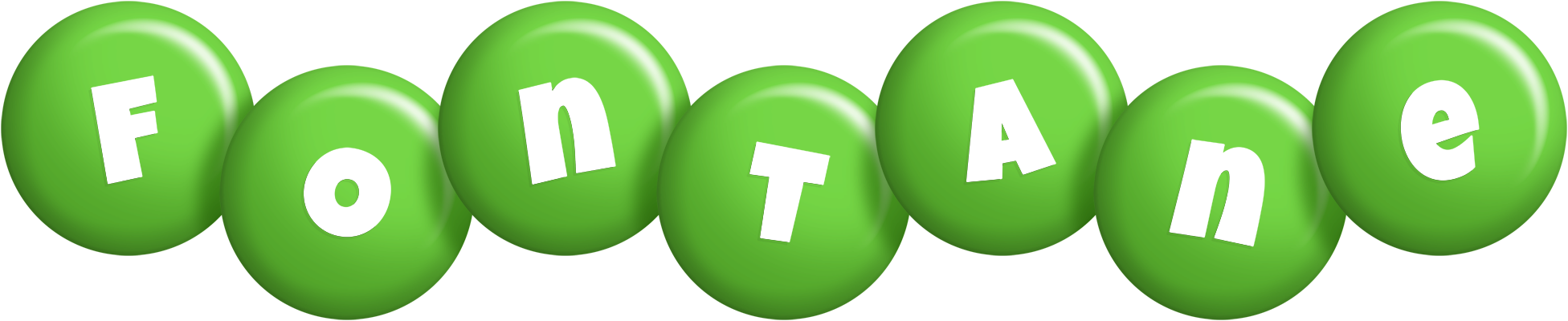Fontane candy-green logo