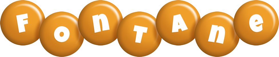 Fontane candy-orange logo