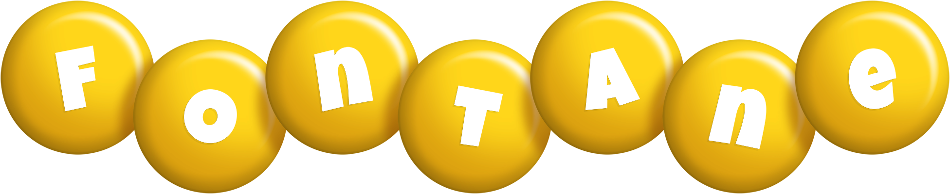 Fontane candy-yellow logo