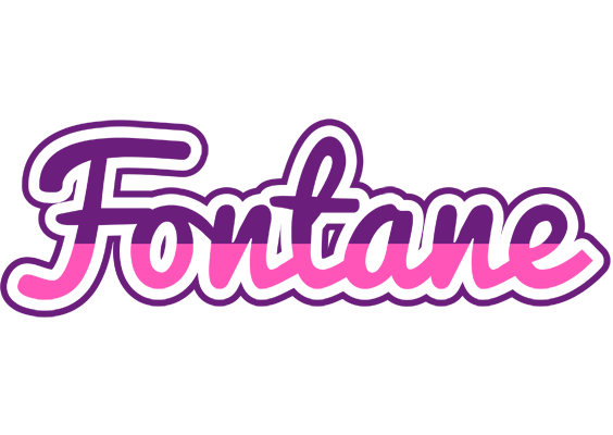 Fontane cheerful logo