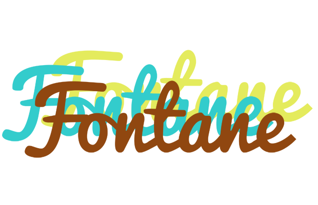 Fontane cupcake logo