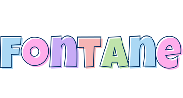 Fontane pastel logo