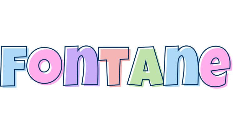 Fontane pastel logo