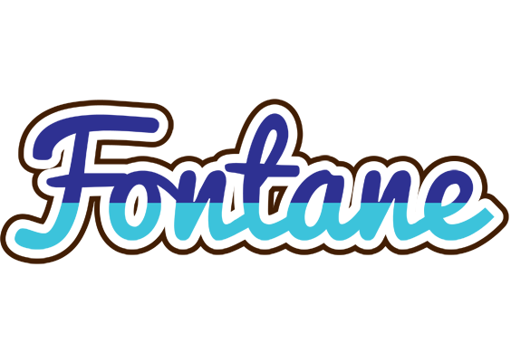 Fontane raining logo