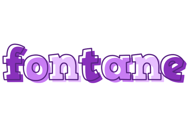 Fontane sensual logo