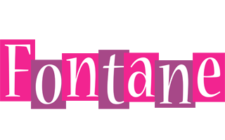Fontane whine logo