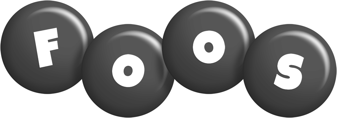 Foos candy-black logo