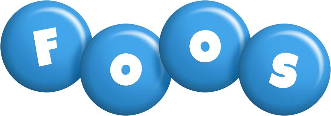 Foos candy-blue logo