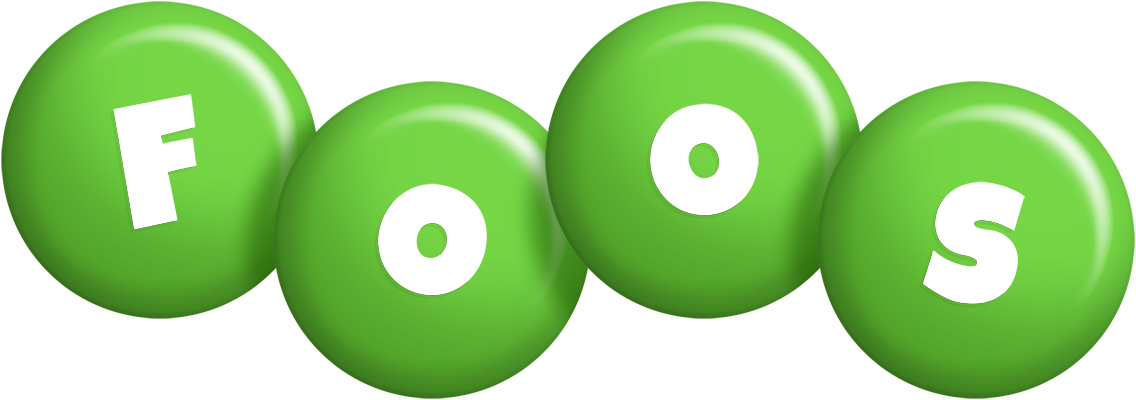Foos candy-green logo