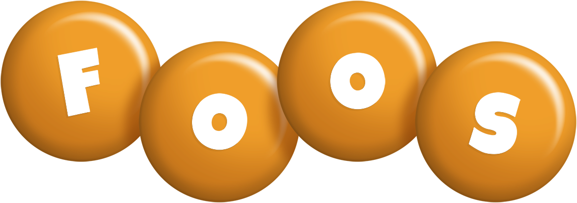 Foos candy-orange logo