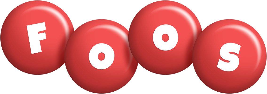 Foos candy-red logo