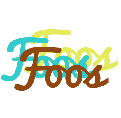 Foos cupcake logo
