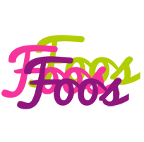 Foos flowers logo
