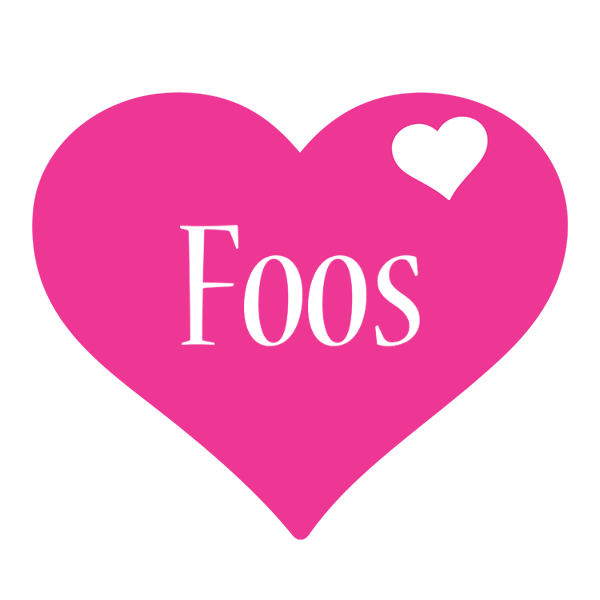 Foos love-heart logo