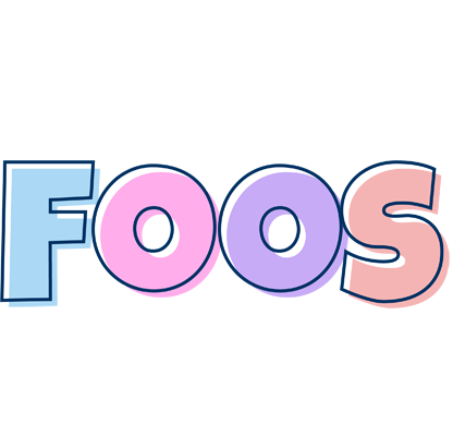 Foos pastel logo