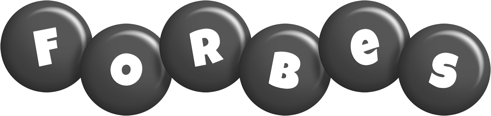 Forbes candy-black logo