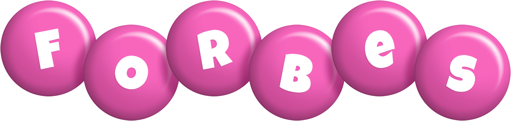 Forbes candy-pink logo