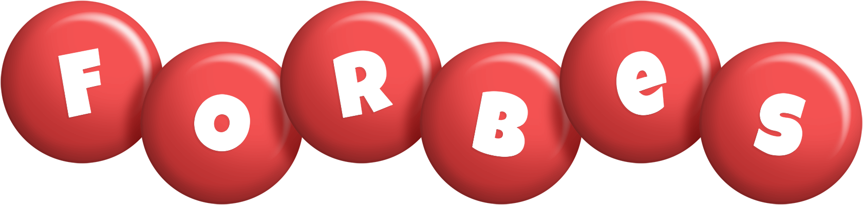 Forbes candy-red logo