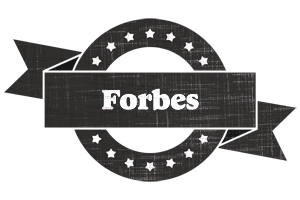 Forbes grunge logo