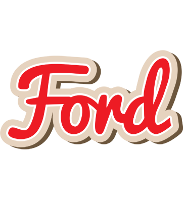 Ford chocolate logo
