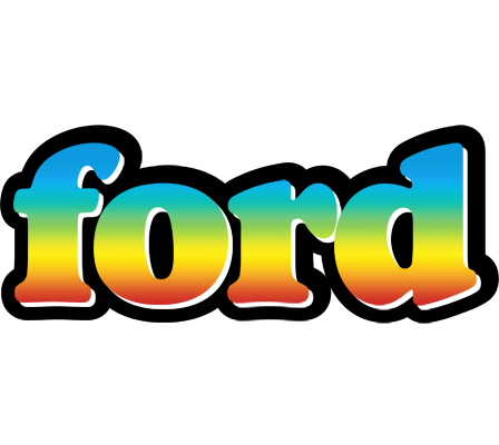 Ford color logo