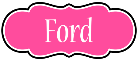 Ford invitation logo