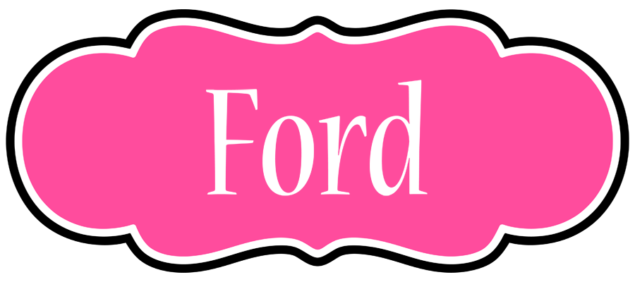 Ford invitation logo